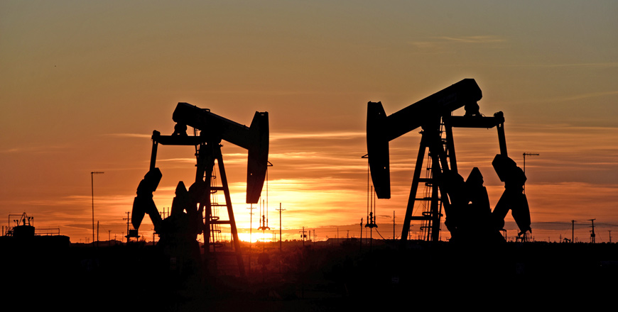 Pump jacks operate at sunset in an oilfield in Midland, Texas, US, on August 22  (Reuters file photo)