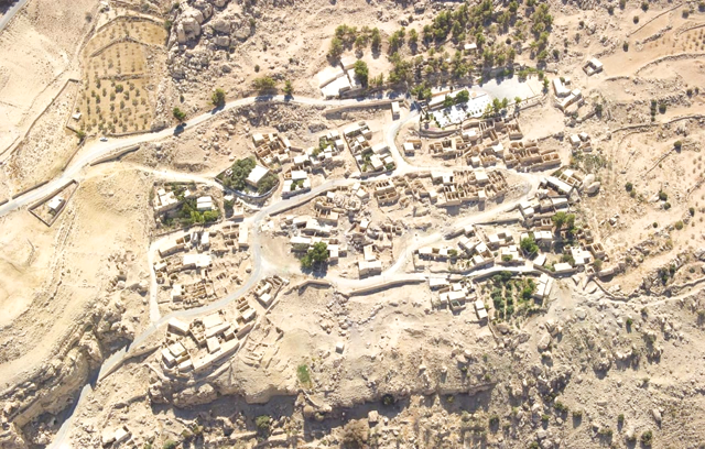 Al Sela village located 16 kilometres south of Tafilah (Photo courtesy of Al Sela Tourism Association)