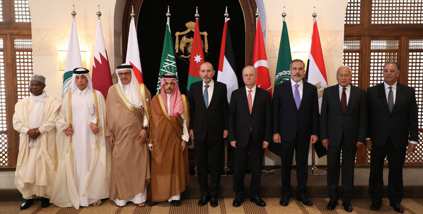 The ministerial committee assigned by the Joint Arab Islamic Extraordinary Summit on Developments in the Gaza Strip convenes in Amman on Wednesday over the latest developments in Gaza Strip