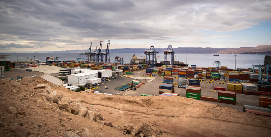 The Kingdom's imports from the EU decline slightly by 0.5 per cent in 2024 to JD2.861 billion, down from JD2.874 billion in 2023 (Photo courtesy of Aqaba Container Terminal)