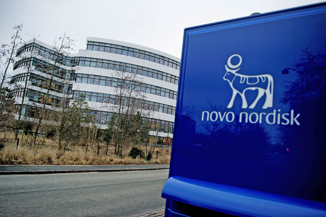 Novo Nordisk logo is seen in Bagsvaerd outside of Copenhagen, Denmark, February 1, 2017  (Reuters file photo)