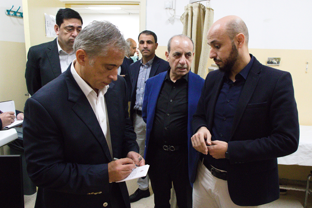 Prime Minister Jaafar Hassan conducts unannounced field visits on Wednesday, inspecting key facilities in Deir Alla and Ghor Al Safi (Petra photo)