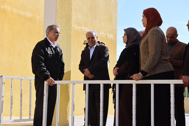 Prime Minister Jaafar Hassan visits Tafileh on Sunday as part of his weekly tour of the Kingdom, inspecting several education, youth, and social initiatives (Petra photo)