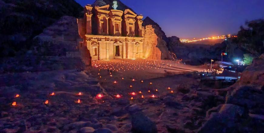 A view of the rose-red city of Petra, some 220 kilometres south of Amman  (JT File photo)