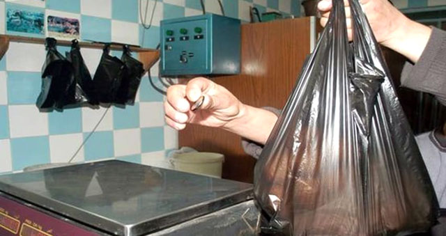 Regulations issued in 2017 prohibit the use and production of all black plastic bags in Jordan, excluding black bags used for waste collection (Photo courtesy of Environment Ministry)