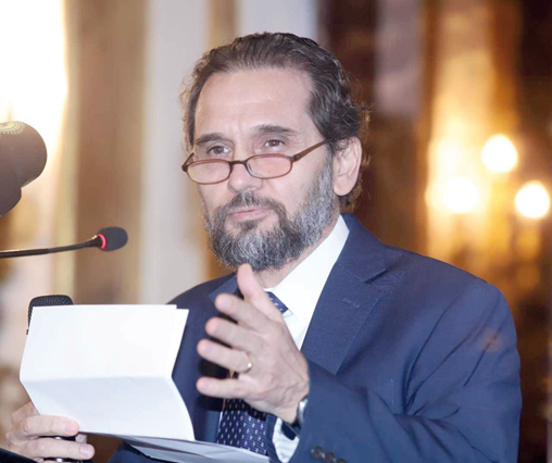HH Prince Mired speaks during the launch of the Inclusive Education Forum in Amman on Monday (Petra photo)