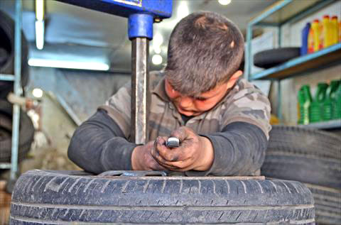 According to the Jordan Labour Watch, the number of child labourers in the Kingdom has increased in the past three months as a result of the COVID-19 crisis, now standing at 70,000 children (File photo)