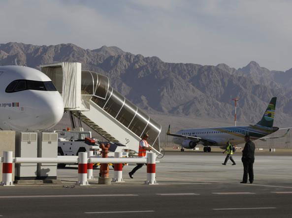 A view of Ramon airport in Eilat (AFP file photo)
