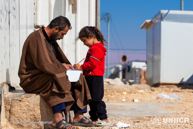 UNHCR’s new socio-economic survey 2024 on refugees in Jordan shows a reemergence of a humanitarian crisis (Photo courtesy of UNHCR)