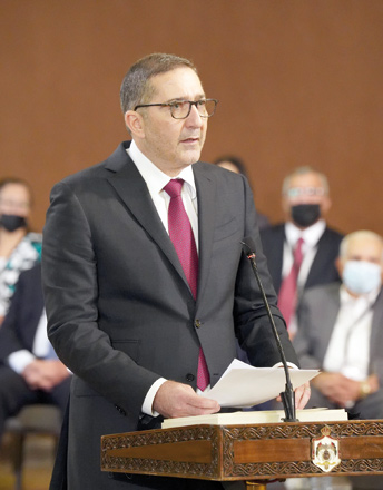Chairman of the Royal Committee to Modernise the Political System Samir Rifai 