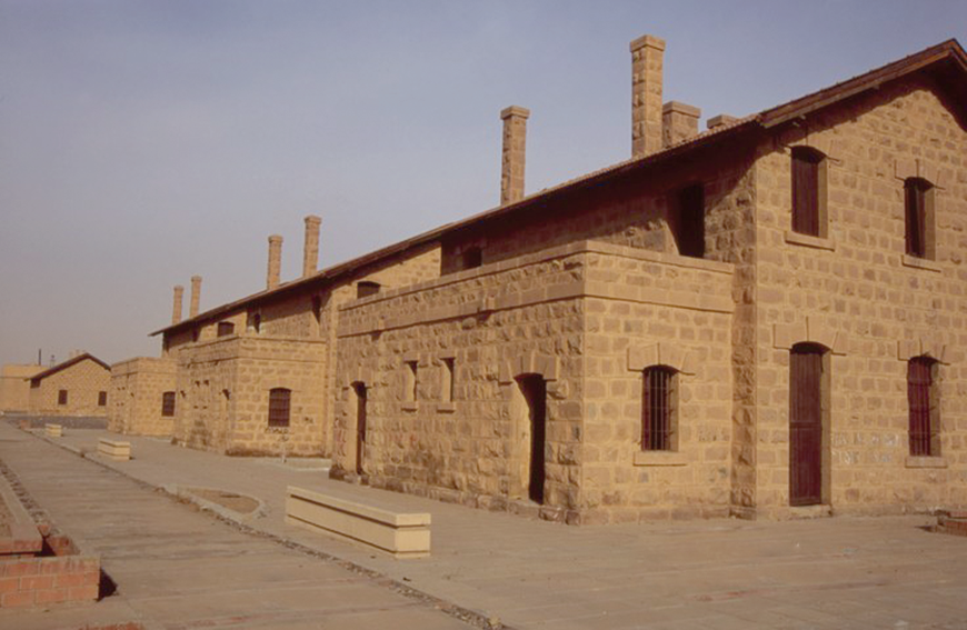 A view of the Hejaz Railway station in Tabuk, Saudi Arabia (Photo courtesy of ACOR/Jane Taylor Collection)