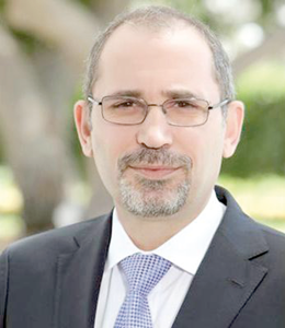   Deputy Prime Minister and Foreign Minister Ayman Safadi