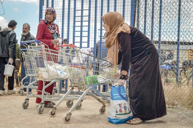 The United Nations World Food Programme in Jordan said it has not been able to raise sufficient resources to maintain the level of assistance it provides to refugees for May 2021 (Photo courtesy of WFP)