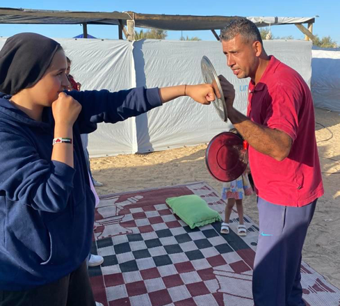 In a place where hope is often in short supply, the boxing girls of Gaza stand as a powerful symbol of strength (Photo courtesy of Gaza Boxing Women)