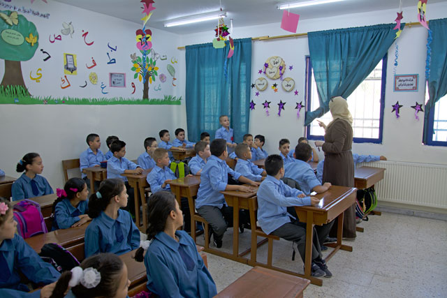 The agreement between the General Trade Union of Private Education Employees and the Private Schools Owners’ Association establishes a standard contract for teachers in the private sector, which will be mandatory unless an alternative contract offers better benefits (Photo by Amjad Ghsoun)