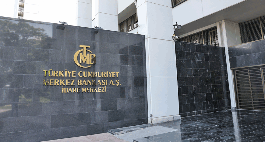 This photo taken on Friday, shows the Central Bank of Turkey, in Ankara (AFP photo)