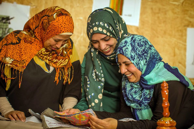   Only 6 per cent of work permits have been issued to refugee women, according to UNHCR’s Regional Refugee and Resilience Plan mid-year report (Photo courtesy of UNHCR Facebook page)