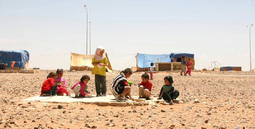 A new study released on Wednesday by UNHCR, the UN Refugee Agency, revealed that 94 per cent of the Jordanian public view refugees in a positive manner (Photo courtesy of UNHCR Jordan Facebook page)