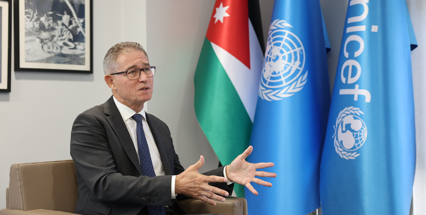 UNICEF reflect over seven decades of UNICEF’s impactful presence in Jordan (Photo courtesy of UNICEF)