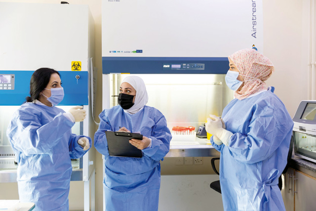 The United States, through the United States Agency for International Development, on Sunday announced $4.7 million in urgent COVID-19 assistance for Jordan (Photo courtesy of USAID)