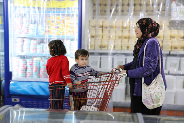 World Food Programme’s assistance is a lifeline for refugee families (Photo courtesy of WFP/Mohammad Batah)