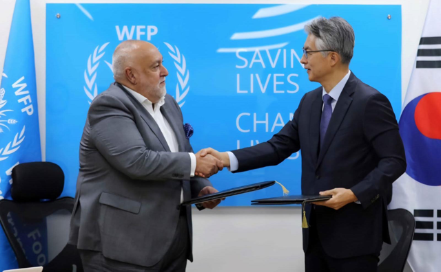 South Korea donates $1.5 million to the WFP in Jordan to support its response to refugees (Petra photo)