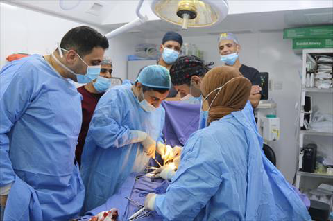 The Jordanian field hospital in Nablus continues to provide essential medical care to the residents of Nablus (Photo courtesy of JAF)
