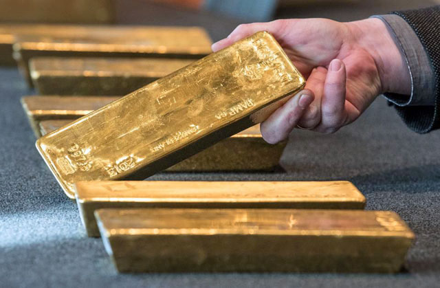   Gold price reaches $1,500.25 per ounce (AFP file photo)