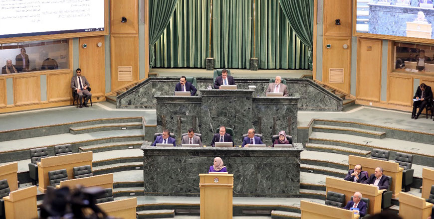 MPs are seen in this photo voting on the 2019 general pardon law the Lower House referred to the Senate on Monday (Petra photo)
