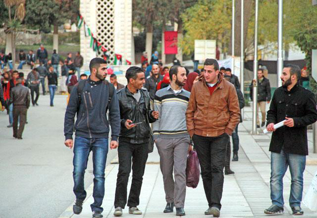 A new study by the Information and Research Centre-King Hussein Foundation explores how young Jordanians interact with the human rights landscape (JT file)