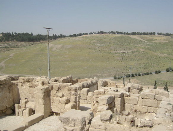 Remains of the Byzantine church at Tell Umayri (Photo courtesy of ACOR)