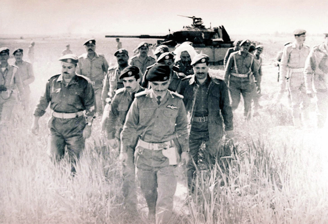 In his speech after the Karamah Battle ended, His Majesty the late King Hussein said that the battle had shown excellent planning and implementation of strategies on the part of the Jordan Armed Forces-Arab Army and intelligence agencies (Petra photo)