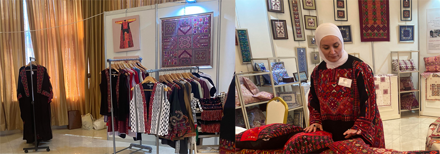 The annual Palestinian Cultural Exhibition, organised by the Palestinian Cultural Centre, kicked off on Thursday under the theme ‘A Palestinian Story’  (Photos by Mays Ibrahim Mustafa)