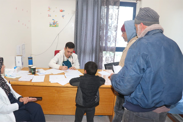 The new personnel at the Jordanian Field Hospital in northern Gaza commences operations on Monday (Petra photo)