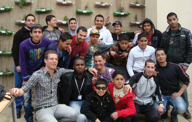 Participants in a Green Generation Foundation project pose for a group photo (Photo courtesy of Green Generation Foundation)