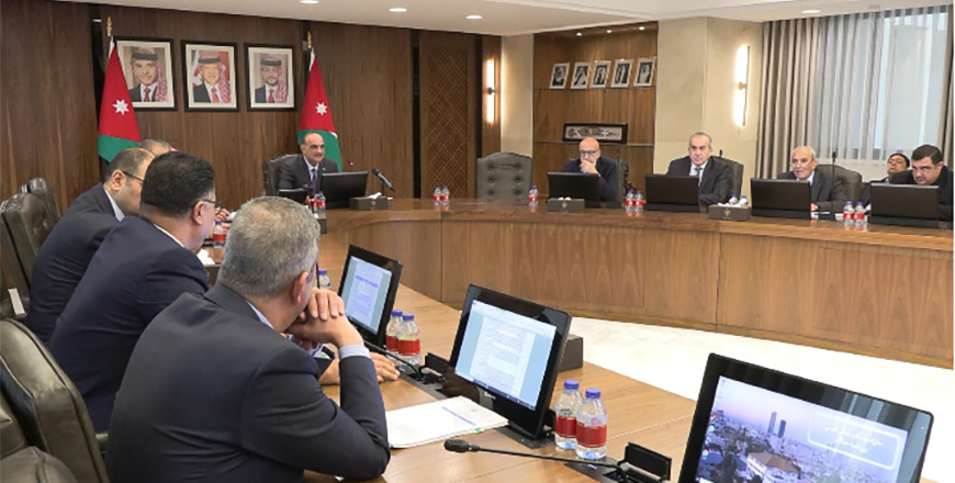 The Cabinet on approves an additional JD500,000 to support the Jordan Football Association (JFA) on  Wednesday (Petra photo)