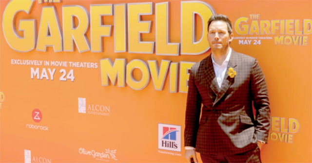 US actor Chris Pratt stars in ‘The Garfield Movie’ (AFP photo)