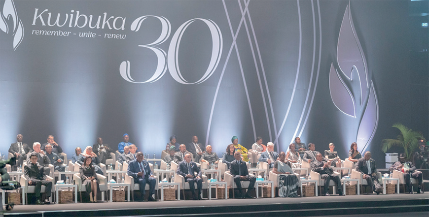 World leaders gather in Kigali, Rwanda, to remember the victims of the 1994 Genocide against the Tutsi (Photos courtesy of embassy of the Republic of Rwanda)
