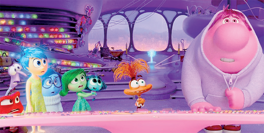 Inside Out 2 pulled in $57.4 million over the weekend, for a total haul of $469 million since its June 14 theatrical release (AFP photo)