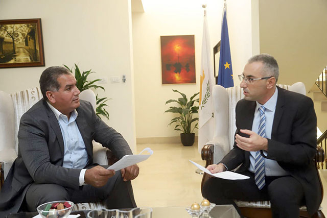 Cyprus Ambassador to Jordan Michalis Ioannou stresses that advancing the Jordanian-Cypriot partnership is among his country’s priorities in an interview with Petra on Wednesday (Petra photo)