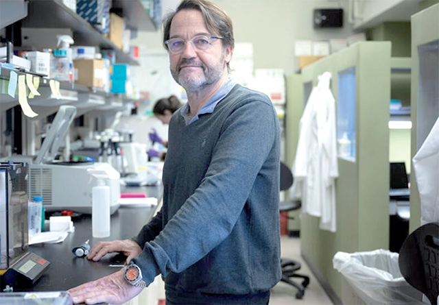 Physician-scientist John Tisdale of the National Institutes of Health, which ran a clinical trial for sickle cell disease treatment (AFP photo)