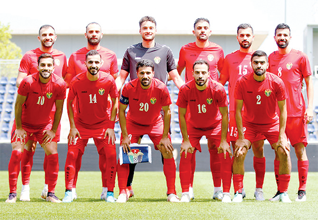 Jordanian national team plays three friendly matches before Asian Cup that starts in January 2024  (Photo of Jordan FA)