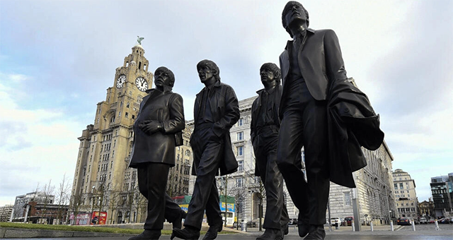 The Beatles — Lennon, McCartney, Starr and Harrison — split in 1970, each going on to solo careers (AFP photo)