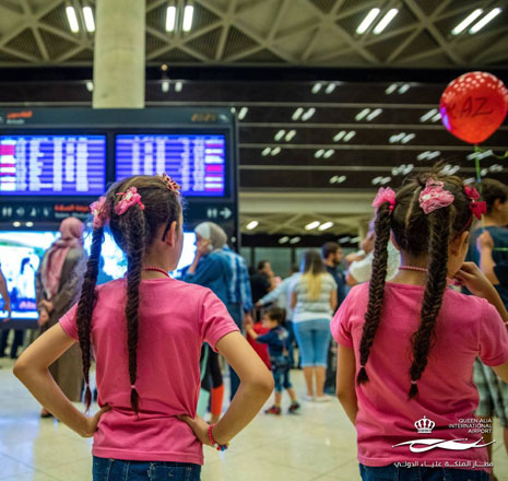 Aircraft movement at the Queen Alia International Airport was up in July by 5.4 per cent compared to July 2015 (Photo courtesy of QAIA)