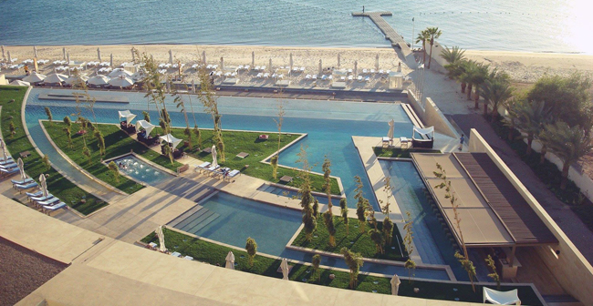 Average occupancy rates in Aqaba’s five-star hotels was estimated at 90 per cent on Wednesday, while the figure was 80 per cent in three- and four-star hotels, according to an official  (Photo courtesy of Kempinski Hotel Aqaba Red Sea )