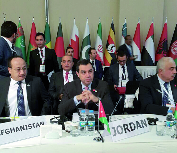 Minister of Planning and International Cooperation Imad Fakhoury attends the 31st session of the Standing Committee for Economic and Commercial Cooperation of the Organisation of Islamic Cooperation in Istanbul last week (Photo courtesy of Ministry of Planning and International Cooperation )