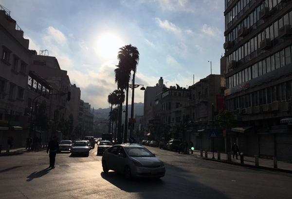 Downtown Amman is one of the main areas occupied by street vendors  (Photo by Muath Freij)