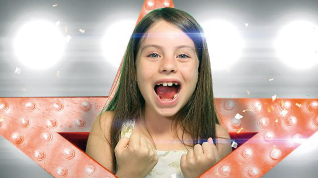 Eight-year-old Jordanian Emanne Beasha won the fifth season of Arabs Got Talent  (Photo courtesy of mbc.net website)