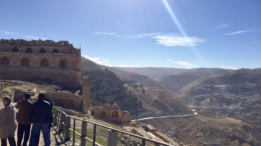 Karak Castle is one of the largest Crusader fortresses in the Levant (Photo by Suzanna Goussous)