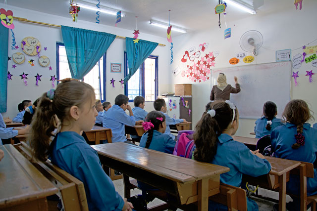 There are more than 40,000 private school teachers in Jordan (Photo by Amjad Ghsoun)